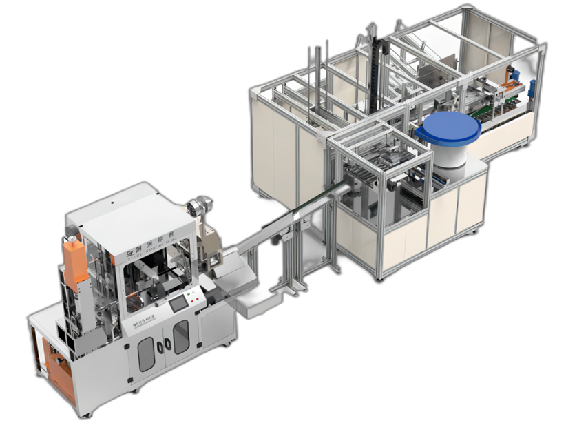 Auto sausage production line(assembled with  the packing machine and cartoning machine)